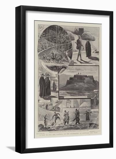 A Trip to Tuy and Valenca, on the Boundaries of Portugal and Spain-Henri Lanos-Framed Giclee Print