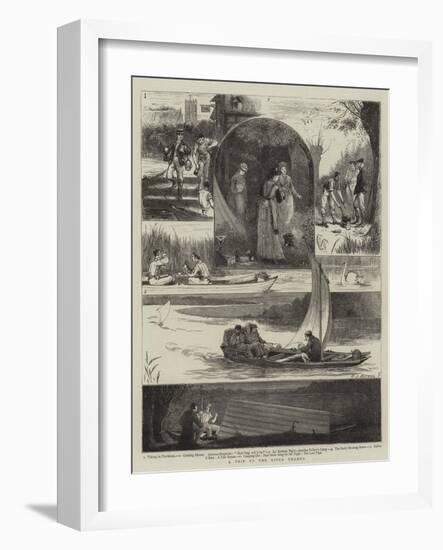 A Trip Up the River Thames-Walter Jenks Morgan-Framed Giclee Print