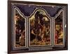 A Triptych: Adoration of the Magi; Nativity and Presentation in the Temple; Annunciation-Master of 1518-Framed Giclee Print