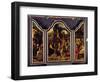 A Triptych: Adoration of the Magi; Nativity and Presentation in the Temple; Annunciation-Master of 1518-Framed Giclee Print