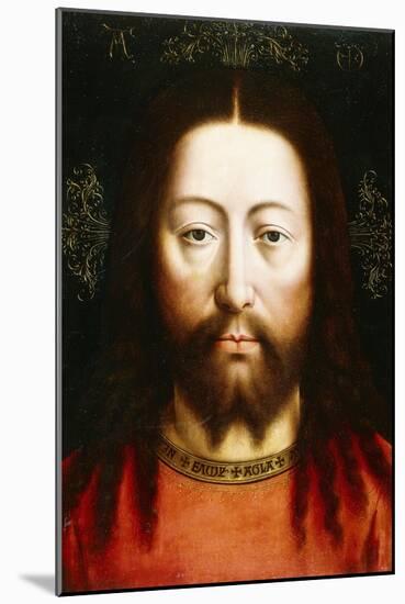 A Triptych with Christ as Salvator Mundi-null-Mounted Giclee Print