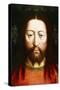 A Triptych with Christ as Salvator Mundi-null-Stretched Canvas