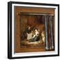 A Trompe L'Oeil of the Rest on the Flight into Egypt-Accursio Baldi-Framed Giclee Print