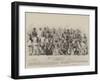 A Troop of Brahmin Amateur Players at Mandalay-null-Framed Giclee Print