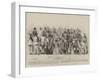 A Troop of Brahmin Amateur Players at Mandalay-null-Framed Giclee Print