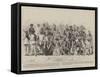 A Troop of Brahmin Amateur Players at Mandalay-null-Framed Stretched Canvas