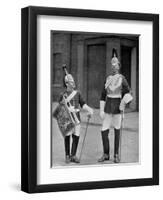 A Trooper and Trumpeter of the Royal Horse Guards, 1896-Gregory & Co-Framed Giclee Print