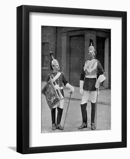 A Trooper and Trumpeter of the Royal Horse Guards, 1896-Gregory & Co-Framed Giclee Print