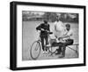 A Trooper of the 2nd Life Guards Polishing Up for Parade, 1896-Gregory & Co-Framed Giclee Print