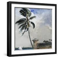 A Tropical Breeze, Nassau, 1889-90-Winslow Homer-Framed Giclee Print