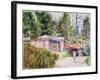 A Tropical Home, 1987-Carlton Murrell-Framed Giclee Print