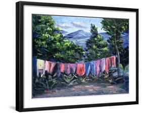 A Tropical Landscape, 1993-Carlton Murrell-Framed Giclee Print