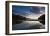 A Tropical Scene with the Itamambuca River Entering the Atlantic Ocean at Itamambuca Beach-Alex Saberi-Framed Premium Photographic Print