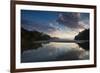 A Tropical Scene with the Itamambuca River Entering the Atlantic Ocean at Itamambuca Beach-Alex Saberi-Framed Photographic Print