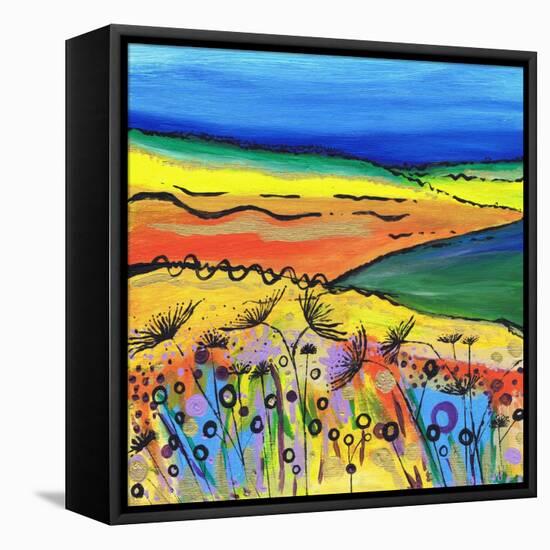 A Tropical Summer-Caroline Duncan-Framed Stretched Canvas