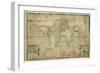 A True Description of the Naval Expedition of Francis Drake, 13th December 1577-Sir Francis Drake-Framed Giclee Print