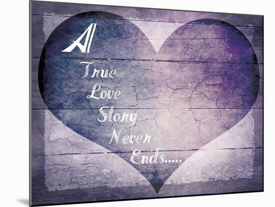 A True Love Story Never Ends-LightBoxJournal-Mounted Giclee Print