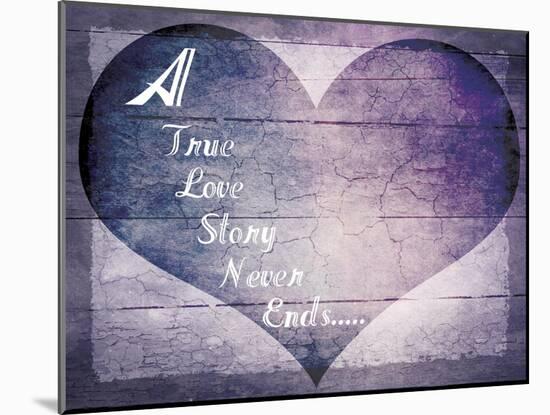 A True Love Story Never Ends-LightBoxJournal-Mounted Giclee Print