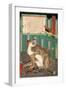 A True Picture of the Fierce Live Tiger Never Seen from the Past to the Present-Kyosai Kawanabe-Framed Giclee Print