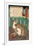 A True Picture of the Fierce Live Tiger Never Seen from the Past to the Present-Kyosai Kawanabe-Framed Giclee Print