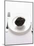 A Truffle on a White Plate-null-Mounted Photographic Print