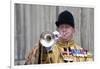 A trumpeter from the Household Cavalry-Associated Newspapers-Framed Photo