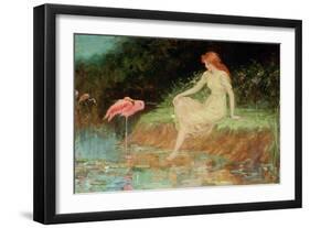 A Trusting Moment-Frederick Stuart Church-Framed Giclee Print