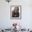 A Tuareg Woman with Attractive Silver Jewellery at Her Desert Home, North of Timbuktu, Mali-Nigel Pavitt-Framed Photographic Print displayed on a wall