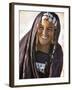 A Tuareg Woman with Attractive Silver Jewellery at Her Desert Home, North of Timbuktu, Mali-Nigel Pavitt-Framed Photographic Print