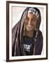 A Tuareg Woman with Attractive Silver Jewellery at Her Desert Home, North of Timbuktu, Mali-Nigel Pavitt-Framed Photographic Print