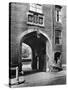 A Tudor Gateway Leading to Lincoln's Inn from Chancery Lane, 1926-1927-McLeish-Stretched Canvas