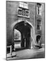A Tudor Gateway Leading to Lincoln's Inn from Chancery Lane, 1926-1927-McLeish-Mounted Giclee Print