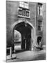 A Tudor Gateway Leading to Lincoln's Inn from Chancery Lane, 1926-1927-McLeish-Mounted Giclee Print