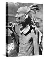 A Turkana Tribesman, Kenya, Africa, 1936-null-Stretched Canvas