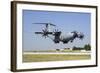 A Turkish Air Force A400M Landing During Exercise Anatolian Eagle-Stocktrek Images-Framed Photographic Print