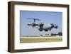 A Turkish Air Force A400M Landing During Exercise Anatolian Eagle-Stocktrek Images-Framed Photographic Print