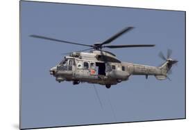 A Turkish Air Force As532 Al Cougar During a Flypast in Izmir, Turkey-Stocktrek Images-Mounted Photographic Print