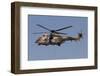 A Turkish Air Force As532 Al Cougar During a Flypast in Izmir, Turkey-Stocktrek Images-Framed Photographic Print