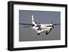 A Turkish Air Force Cn-235M-100 Prepares for Landing-Stocktrek Images-Framed Photographic Print