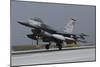 A Turkish Air Force F-16C Block 50 Taking Off from Konya Air Base, Turkey-Stocktrek Images-Mounted Photographic Print