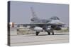 A Turkish Air Force F-16C Block 52+ at Konya Air Base, Turkey-Stocktrek Images-Stretched Canvas
