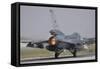 A Turkish Air Force F-16C Block 52+ Taking Off from Konya Air Base, Turkey-Stocktrek Images-Framed Stretched Canvas