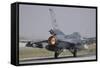 A Turkish Air Force F-16C Block 52+ Taking Off from Konya Air Base, Turkey-Stocktrek Images-Framed Stretched Canvas