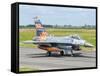 A Turkish Air Force F-16C Fighting Falcon on the Flight Line at Cambrai Air Base, France-Stocktrek Images-Framed Stretched Canvas