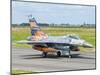 A Turkish Air Force F-16C Fighting Falcon on the Flight Line at Cambrai Air Base, France-Stocktrek Images-Mounted Photographic Print