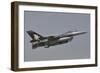 A Turkish Air Force F-16C Taking Off-Stocktrek Images-Framed Photographic Print