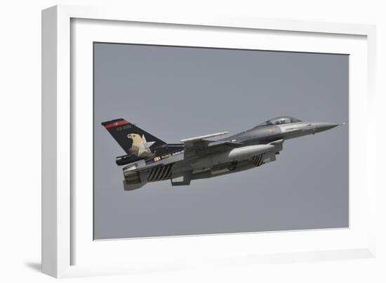 A Turkish Air Force F-16C Taking Off-Stocktrek Images-Framed Photographic Print