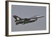 A Turkish Air Force F-16C Taking Off-Stocktrek Images-Framed Photographic Print