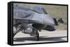 A Turkish Air Force F-16D Block 50+ at Konya Air Base, Turkey-Stocktrek Images-Framed Stretched Canvas