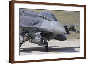 A Turkish Air Force F-16D Block 50+ at Konya Air Base, Turkey-Stocktrek Images-Framed Photographic Print